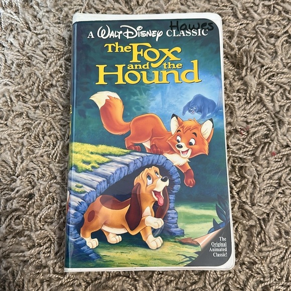 The Fox and the Hound 1994 VHS Black Diamond Walt Disney Classic - Picture 8 of 13